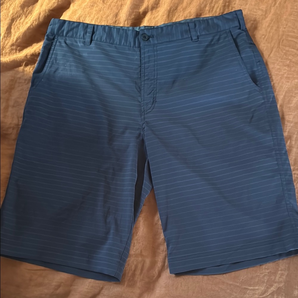 Nike Tour Performance Dri-Fit Blue and Gray Golf Shorts